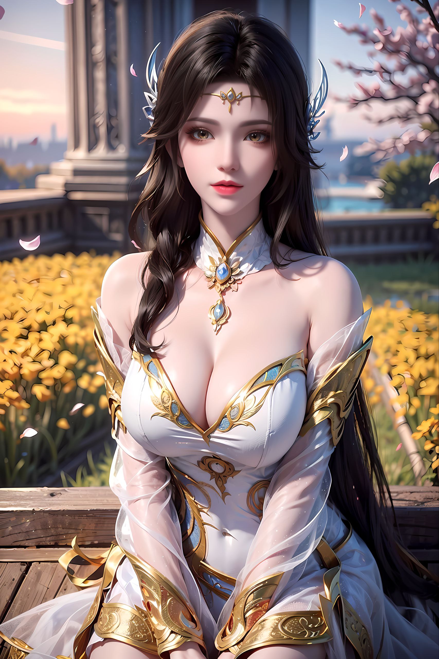向上